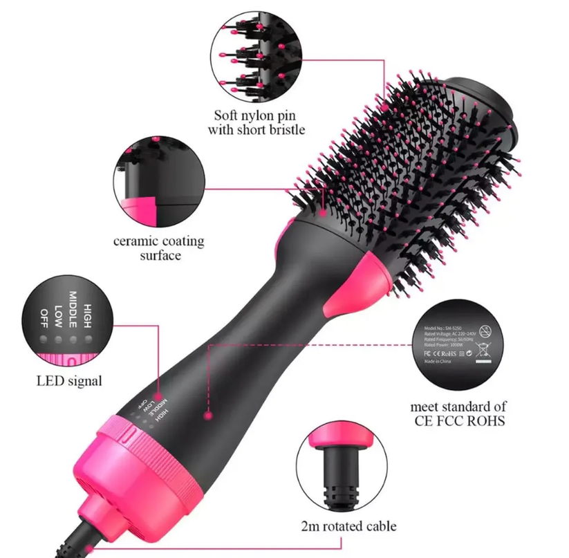 One Step Hair Dryer and Styler