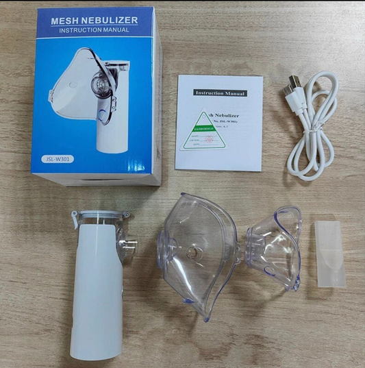 Portable Mini Mesh Nebulizer, Household Nebulizer Rechargeable